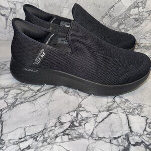 Mens SKECHERS HANDS-FREE SLIP-INS GO WALK FLEX  ATHLETIC SNEAKER SZ 8